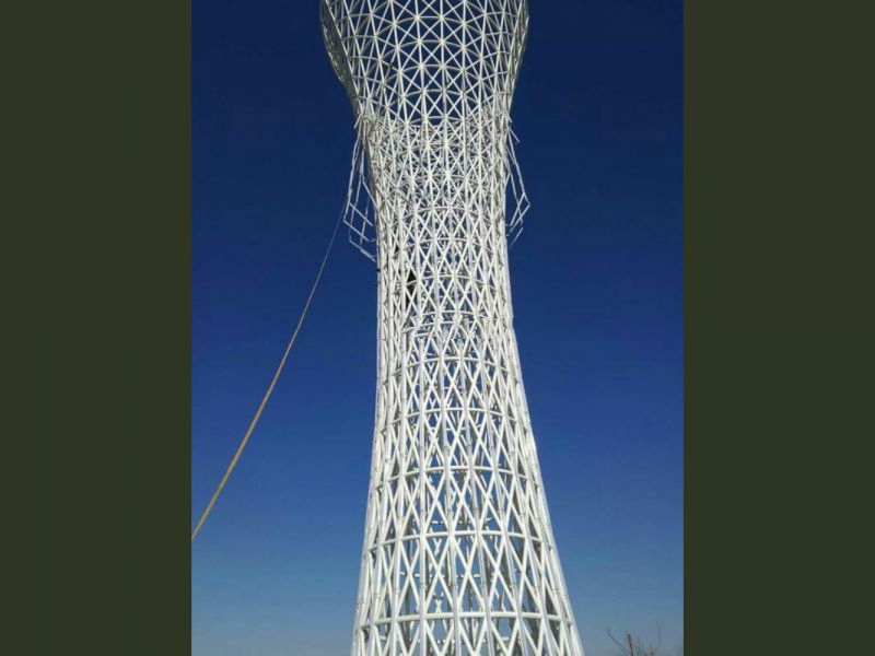 不銹鋼廣場景觀雕塑