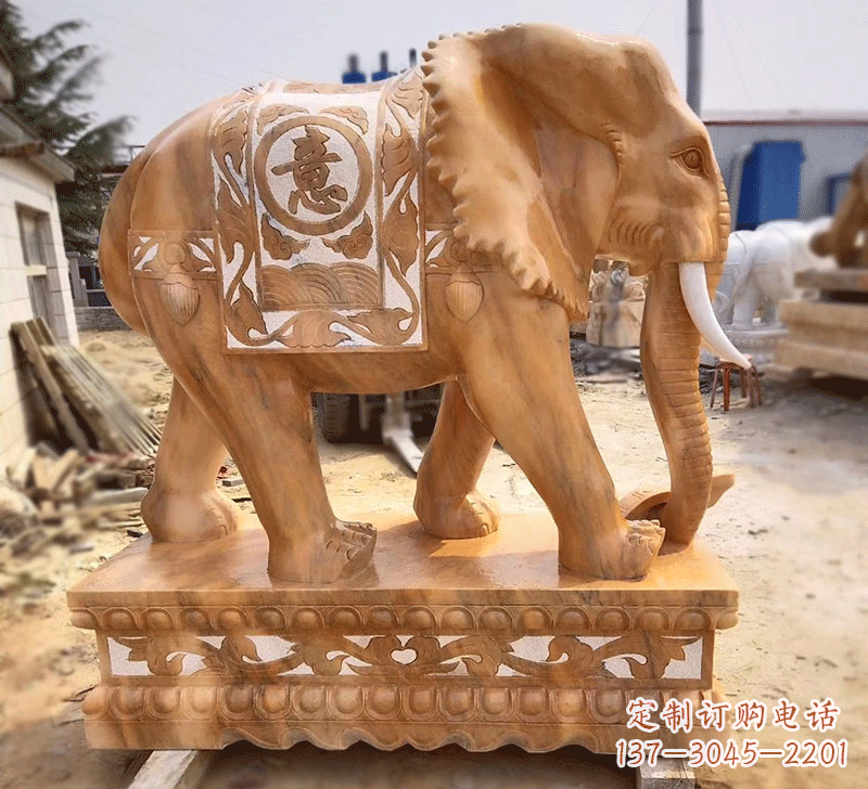精美大象雕刻 精美大象雕刻