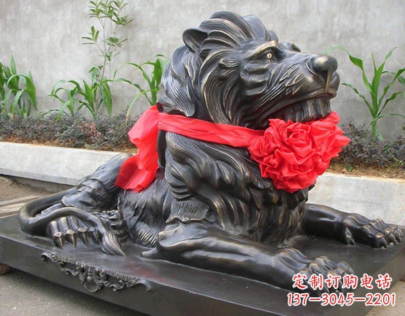銅質獅子雕塑 銅質獅子雕塑