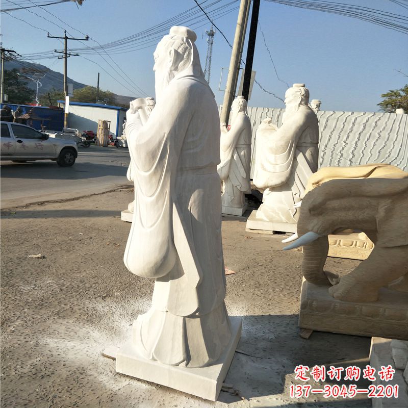 孔子——玻璃鋼雕塑的象征 孔子——玻璃鋼雕塑的象征