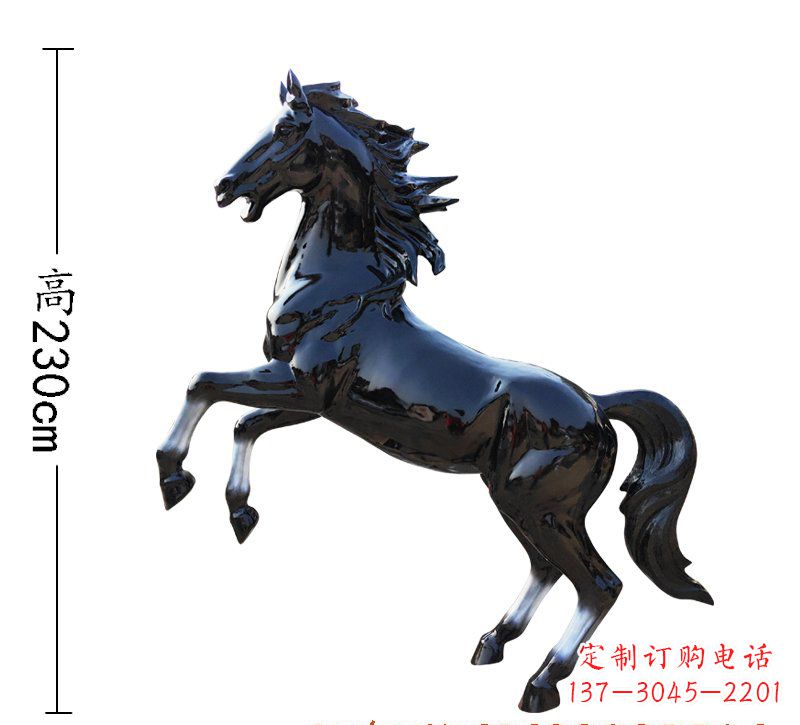 玻璃鋼馬雕塑精美外形、經久耐用 玻璃鋼馬雕塑精美外形、經久耐用
