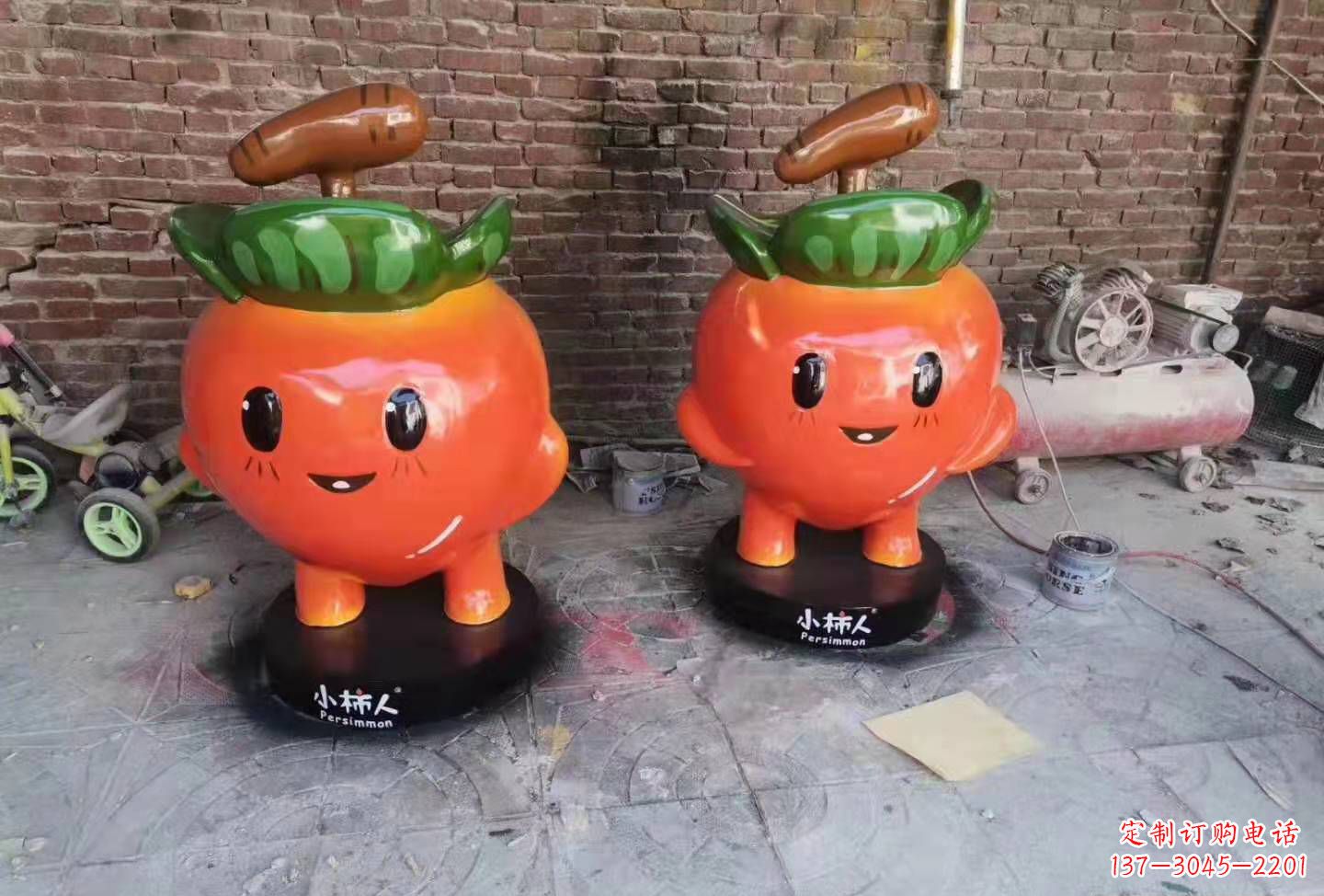 玻璃鋼卡通南瓜雕塑蔬菜擺件