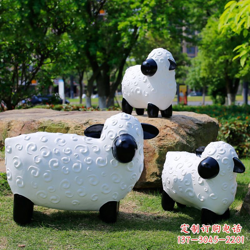 玻璃鋼卡通動物雕塑,增添公園草坪韻味 玻璃鋼卡通動物雕塑,增添公園草坪韻味