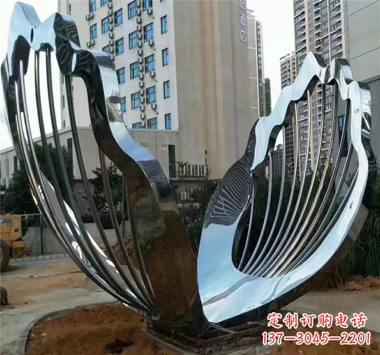 貝殼雕塑 - 不銹鋼/貝殼/景觀 貝殼雕塑 - 不銹鋼/貝殼/景觀