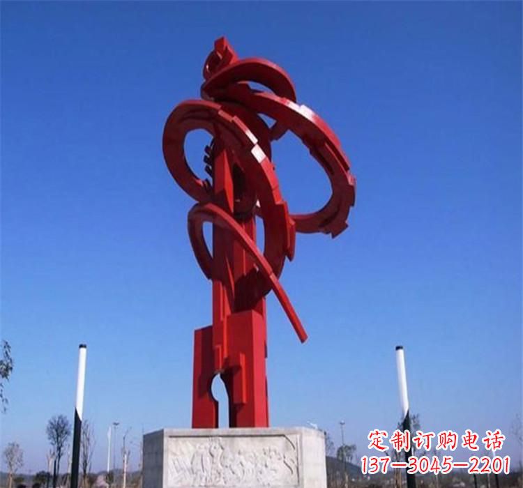 不銹鋼齒輪雕塑：把技術藝術完美結合