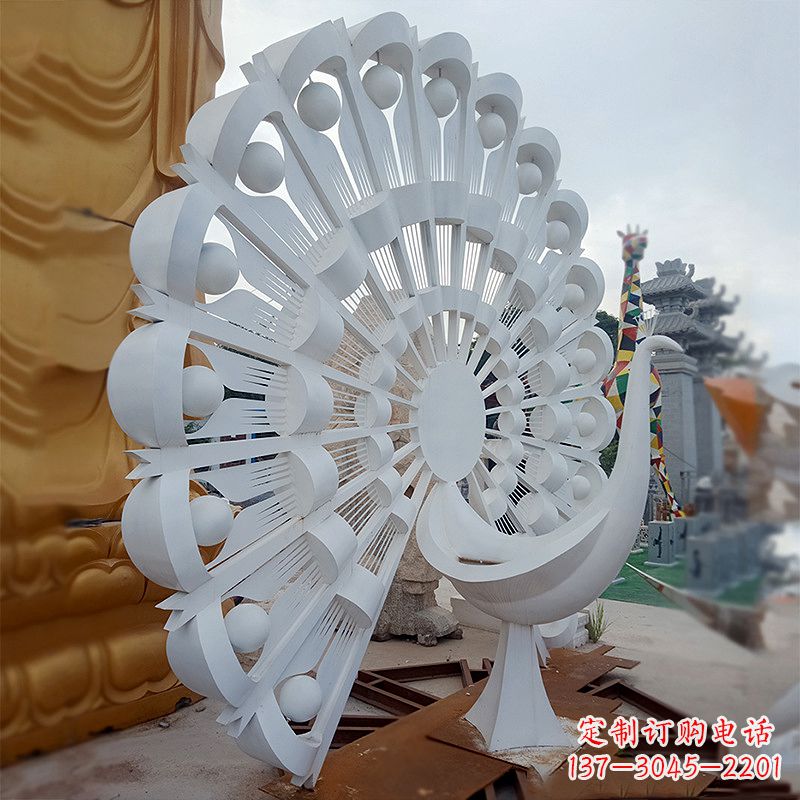 孔雀雕塑 - 不銹鋼/抽象/孔雀 孔雀雕塑 - 不銹鋼/抽象/孔雀