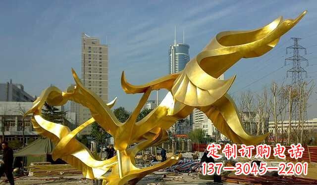 大雁雕塑 - 不銹鋼/大雁 大雁雕塑 - 不銹鋼/大雁