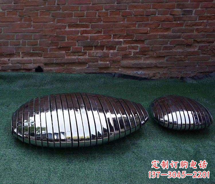 鵝卵石雕塑 - 不銹鋼/鵝卵石 鵝卵石雕塑 - 不銹鋼/鵝卵石