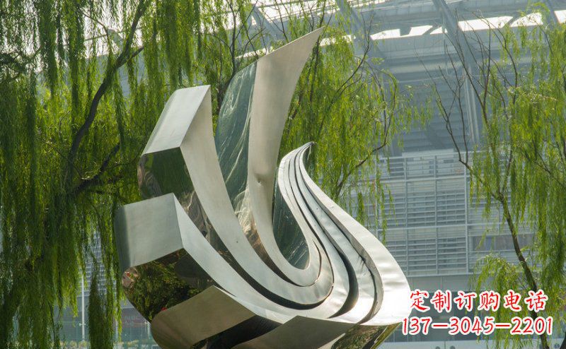 不銹鋼鴿子雕塑