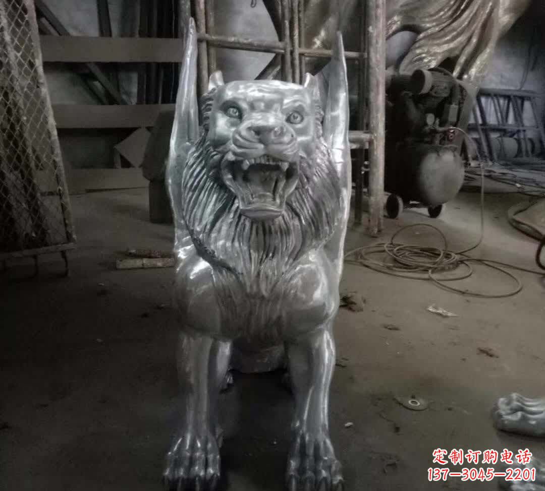 不銹鋼老虎雕塑