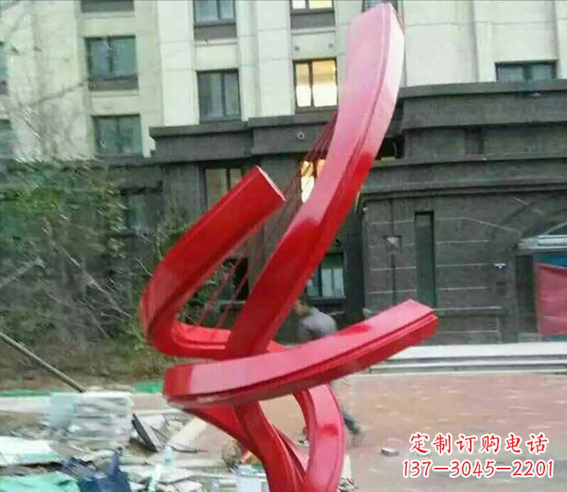 不銹鋼螺旋飄帶