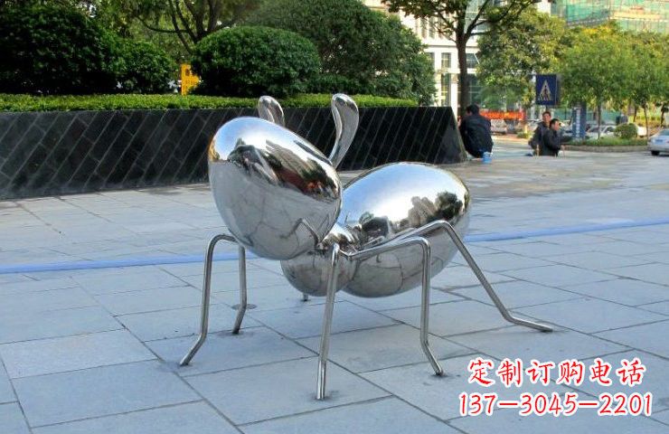 不銹鋼螞蟻雕塑藝術(shù)的傳承與精美 不銹鋼螞蟻雕塑藝術(shù)的傳承與精美