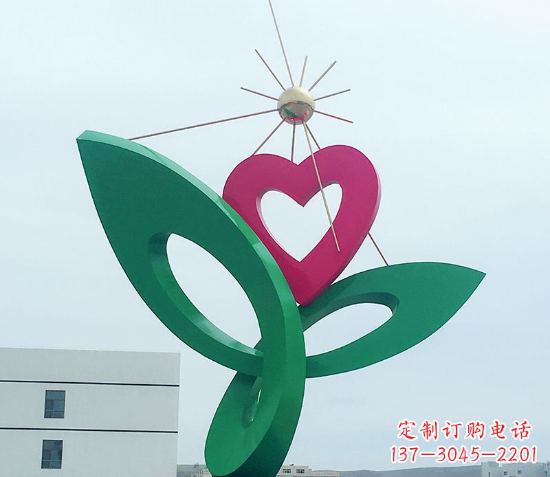 不銹鋼明日之星校園雕塑