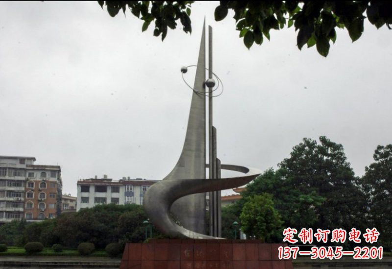 不銹鋼世紀(jì)之光雕塑