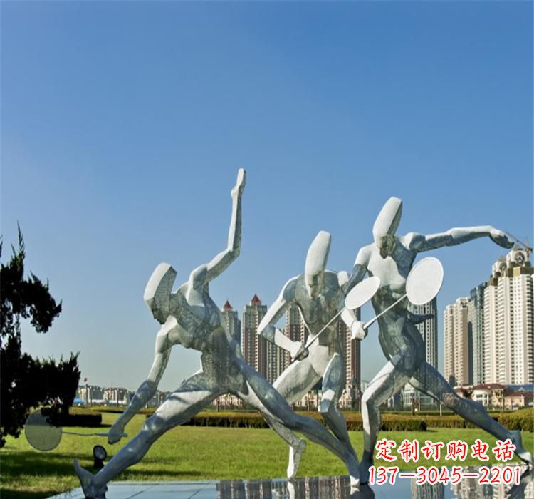 不銹鋼羽毛球雕塑——拓展你的園林視野 不銹鋼羽毛球雕塑——拓展你的園林視野