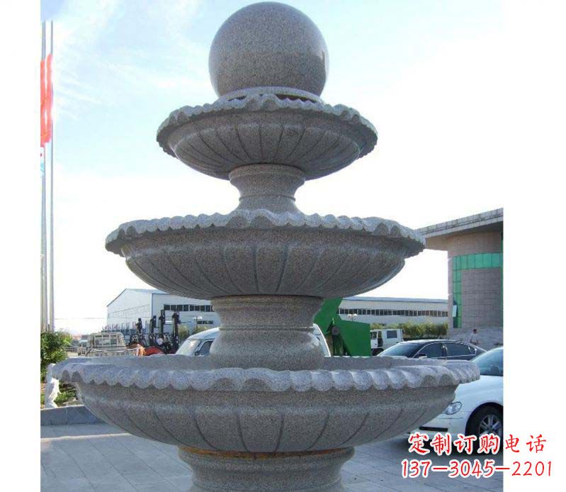 財源滾滾的風水球雕塑