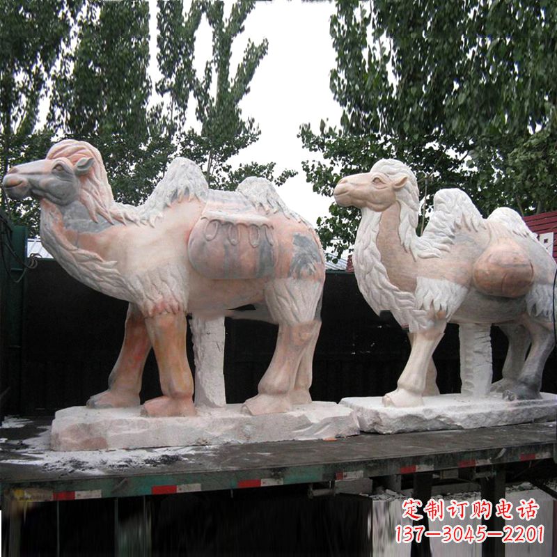 駱駝雕塑——茶馬古道的杰作