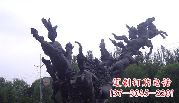 馬雕塑精美絕倫的藝術品