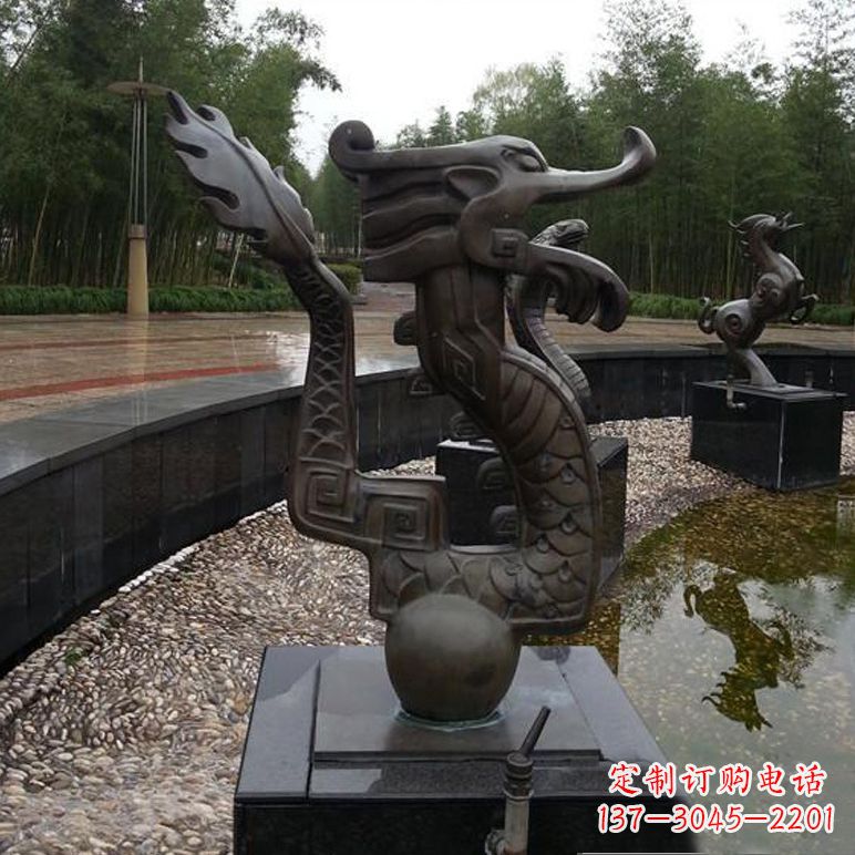 城市十二生肖噴泉雕塑 城市十二生肖噴泉雕塑
