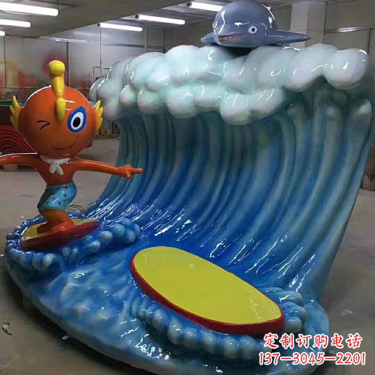 海豚雕塑藝術的精髓
