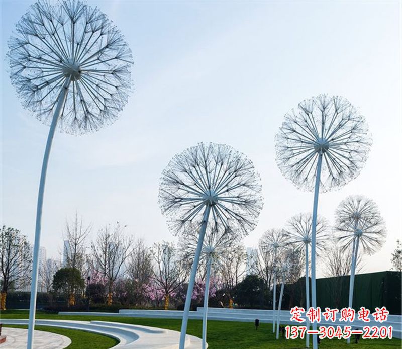 不銹鋼蒲公英美與力量的結合