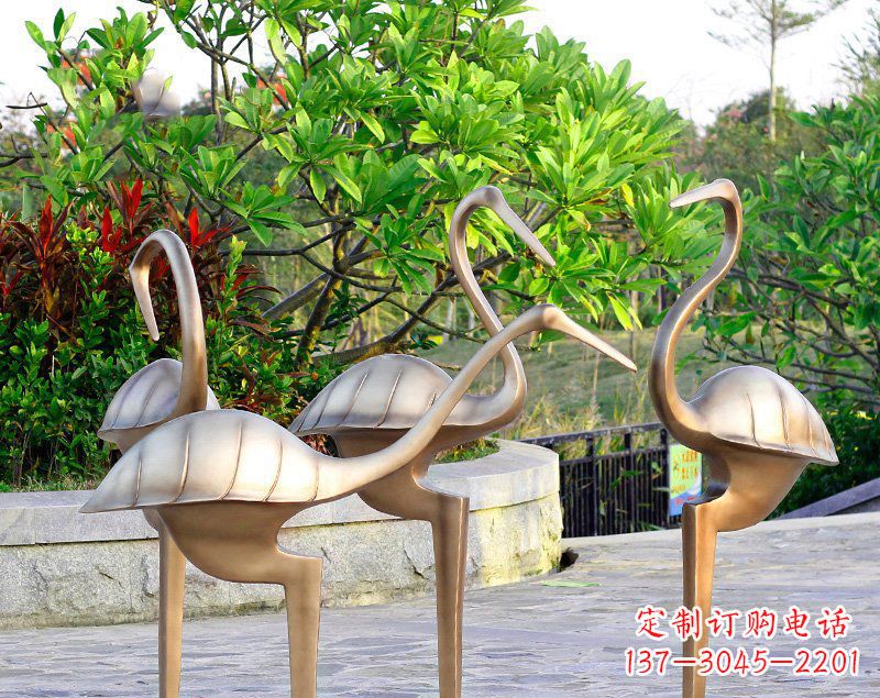 丹頂鶴雕塑傳承悠久的中國傳統藝術 丹頂鶴雕塑傳承悠久的中國傳統藝術