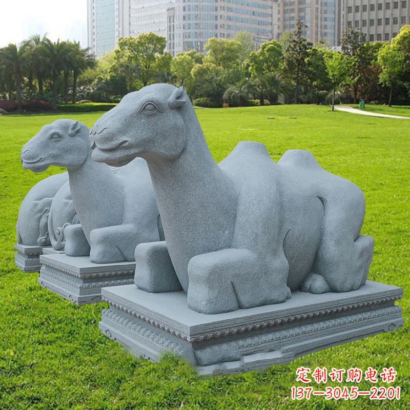 美麗的抽象駱駝石雕 美麗的抽象駱駝石雕