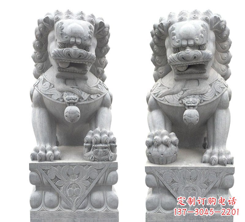 傳統獅子石雕 傳統獅子石雕