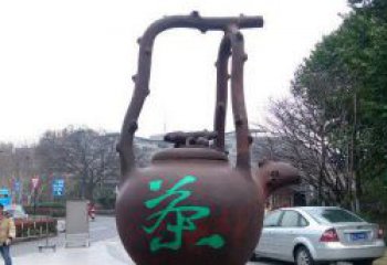 茶壺雕塑——展現藝術精妙