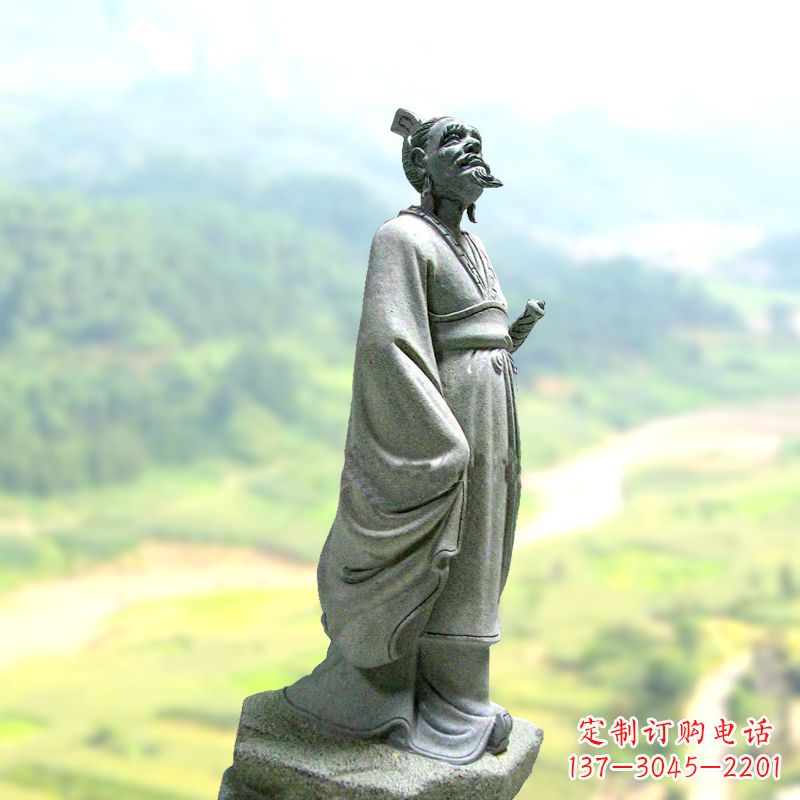 扁鵲雕塑：一座象征歷史傳承的藝術杰作