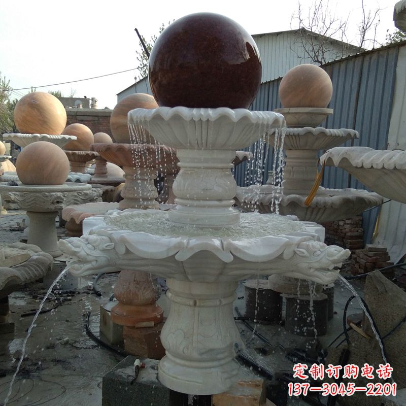 大理石風水球雕塑傳統文化的藝術精髓 大理石風水球雕塑傳統文化的藝術精髓