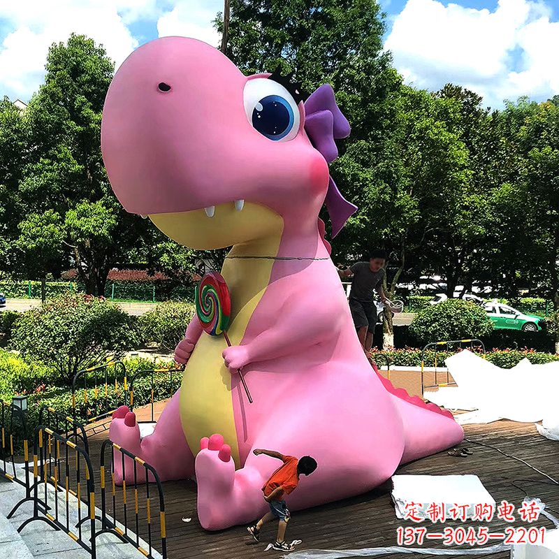 恐龍大型雕塑景觀