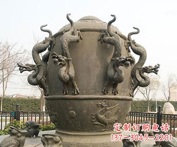 精美地動儀銅雕