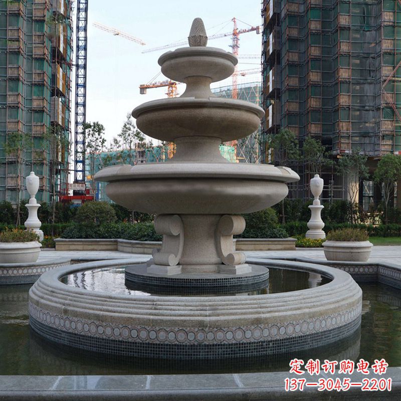 東陽石雕噴泉水景