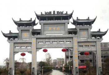 村莊石牌坊雕刻傳統工藝的精美瑰寶