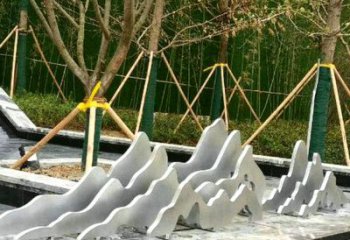高品質(zhì)室外不銹鋼假山雕塑