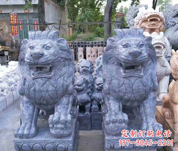 仿古西洋歐式石獅子