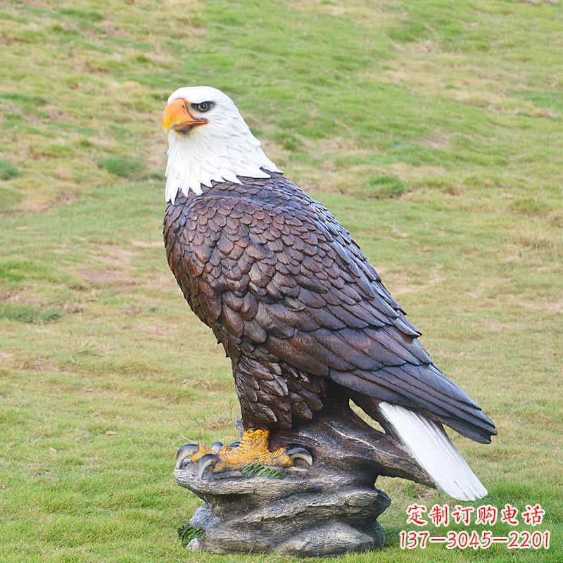 仿真老鷹玻璃鋼雕塑 (2)