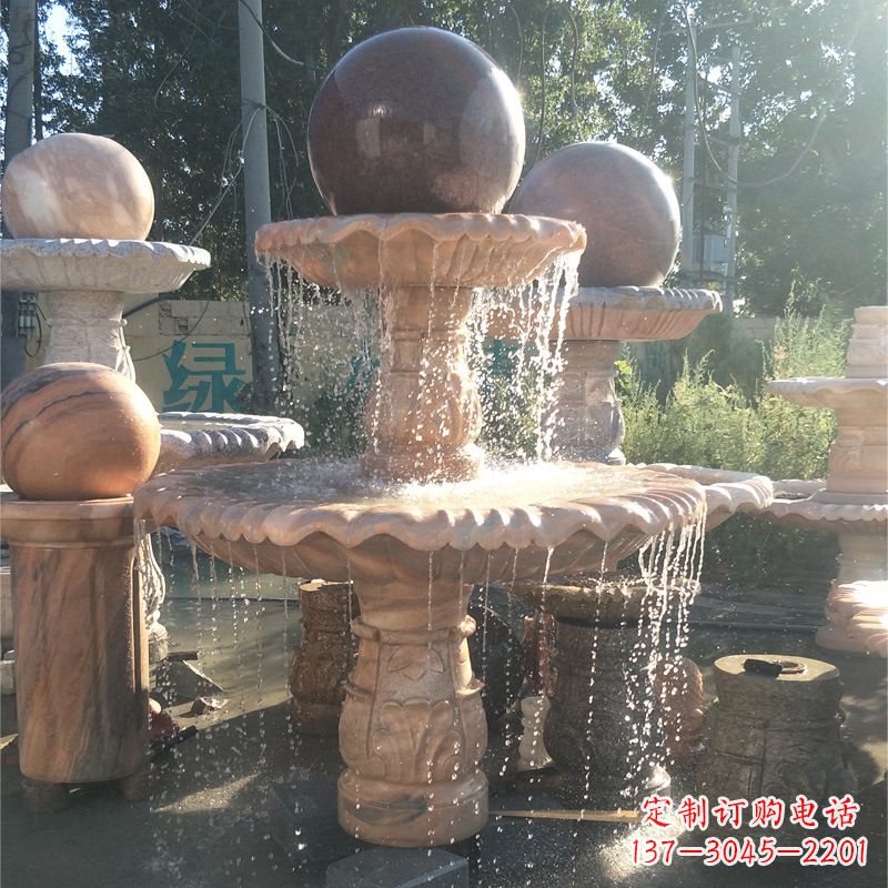 風水球雕塑 - 風水球/噴泉/石雕 風水球雕塑 - 風水球/噴泉/石雕