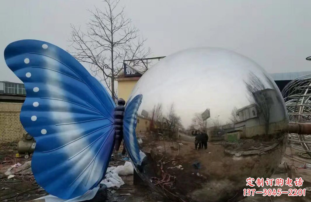 高端蝴蝶雕塑