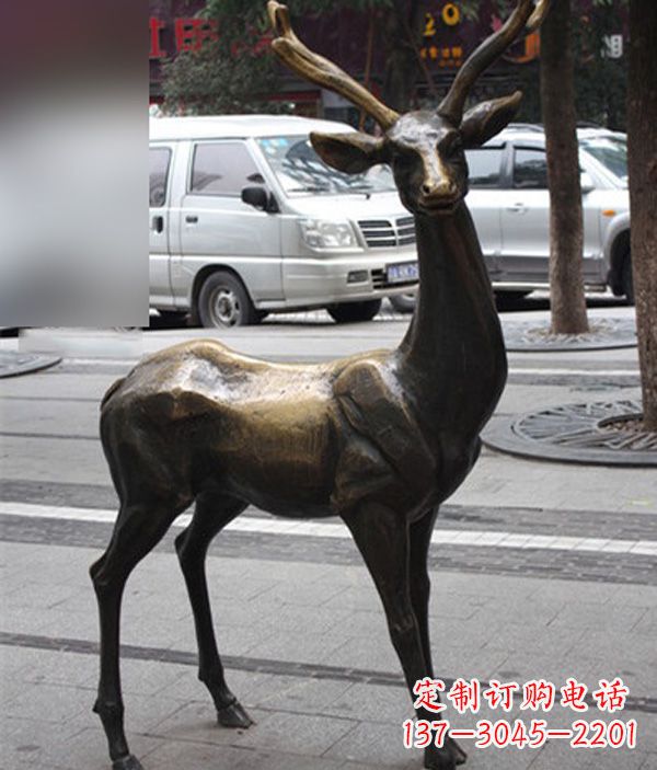公園/動物/銅雕-公園動物鹿銅雕 公園/動物/銅雕-公園動物鹿銅雕