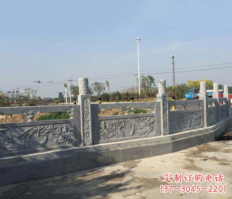 風格各異的精美公園仿古石欄板雕塑 風格各異的精美公園仿古石欄板雕塑