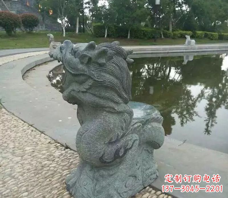 中國十二生肖石雕