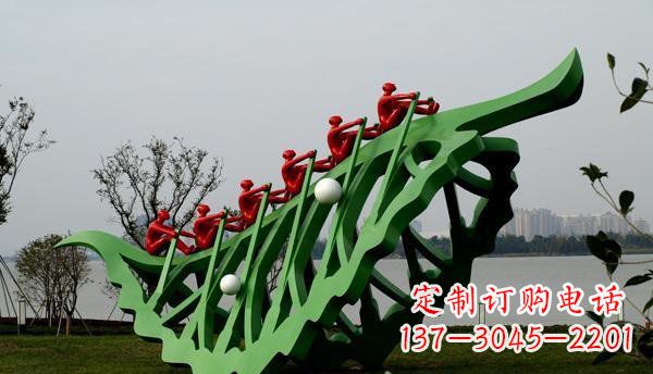 不銹鋼樹葉雕塑