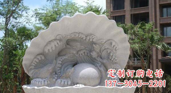 城市公園小區經典噴泉石雕