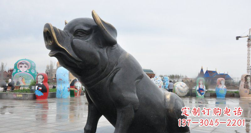 活力四射的動物銅雕塑 活力四射的動物銅雕塑