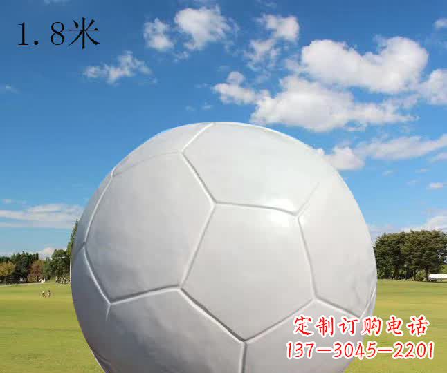 領雕塑足球運動雕塑