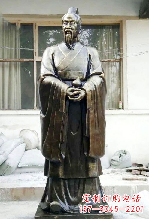 精美扁鵲銅像,精雕細琢,展現古典之美 精美扁鵲銅像,精雕細琢,展現古典之美