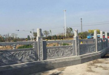 風格各異的精美公園仿古石欄板雕塑