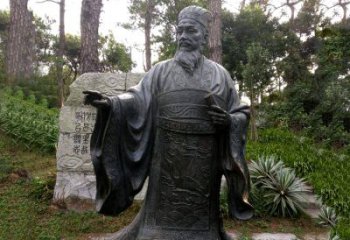 紀念蔡倫的藝術之作——銅雕像